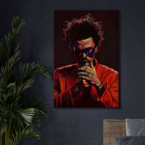 Πίνακας σε Καμβά The Weeknd KNV1706